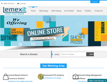 Tablet Screenshot of lemexit.com